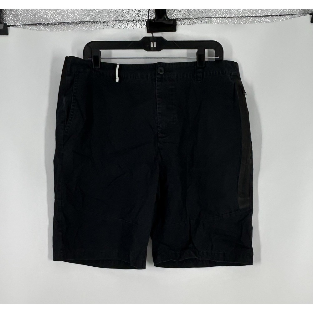 Nike Sportswear Tech‎ Woven Canvas Chino Shorts Golf 614632-010 Mens Size 36